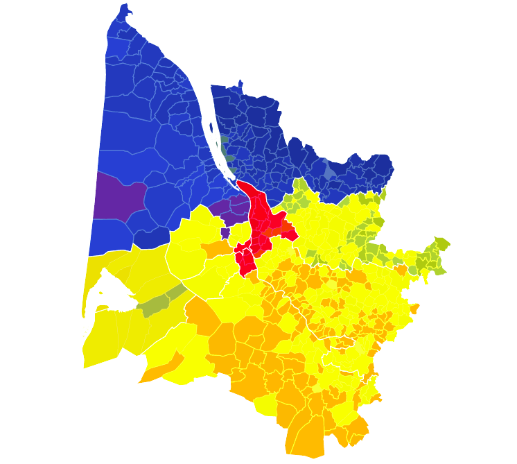 Législatives : trois de chute pour la macronie en Gironde, le RN rafle deux sièges, premier député écolo à Bordeaux