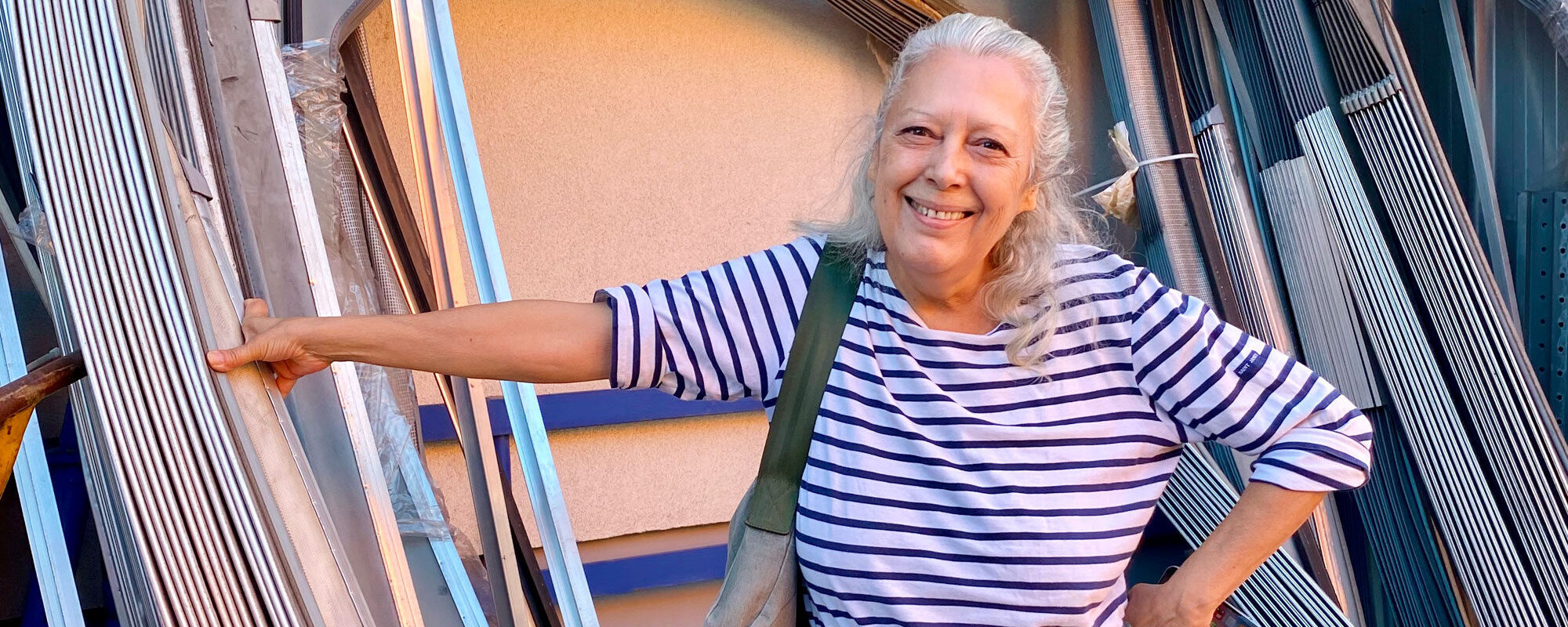Anita Molinero, l’art plastique dans le feu de l’action