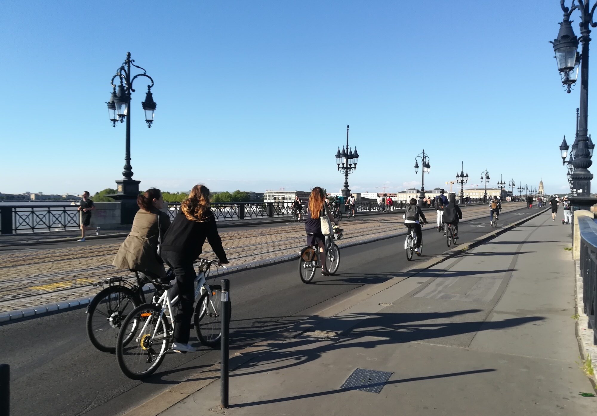 L’ascension du vélo continue à Bordeaux