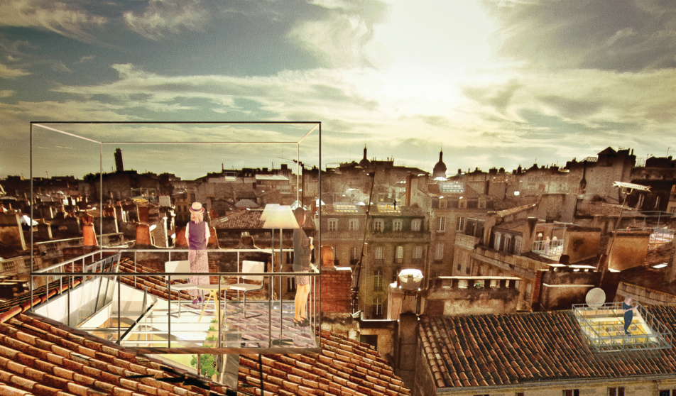 Des altana, l’idée planante d’un architecte pour les toits de Bordeaux