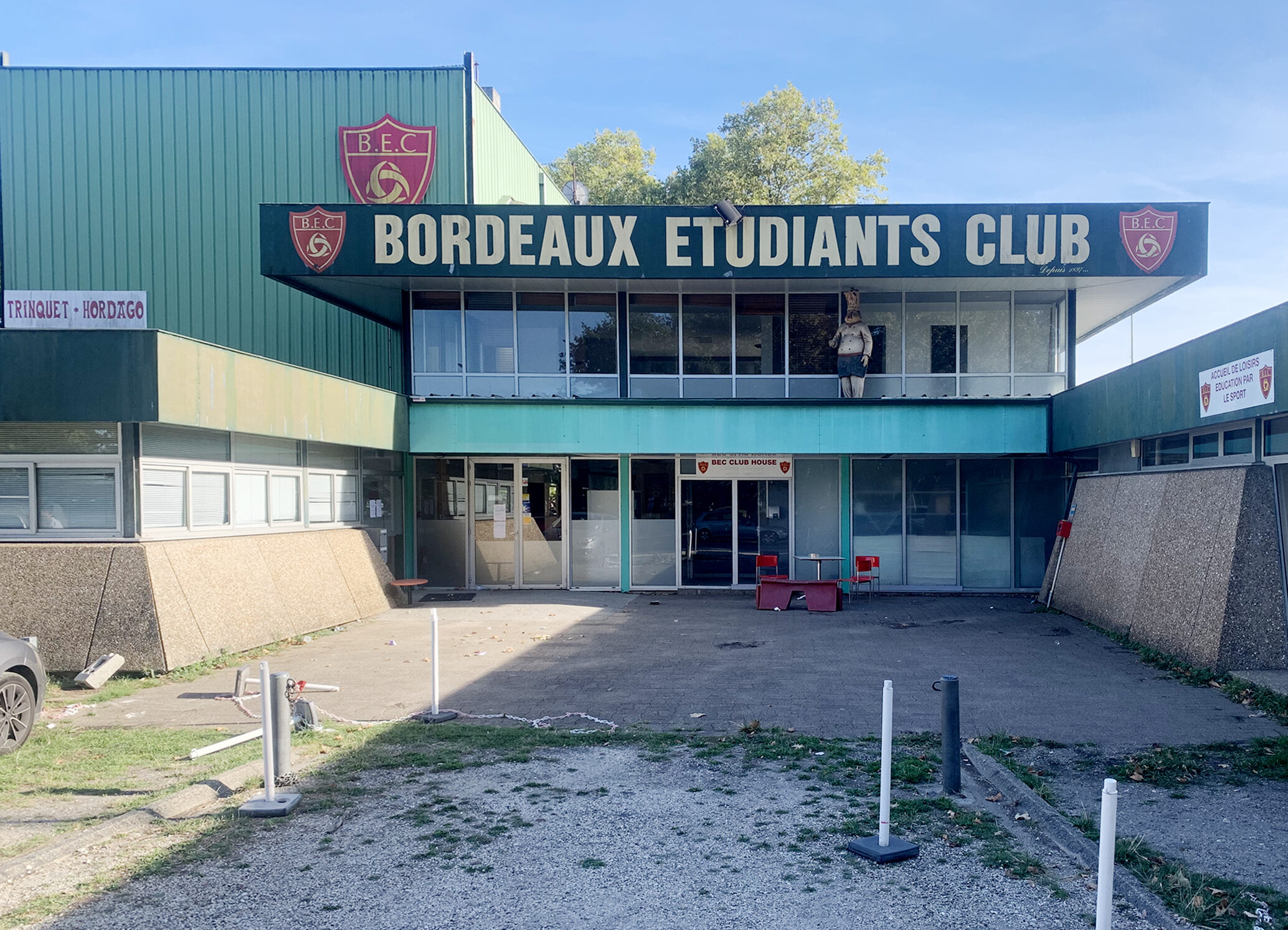Le Bordeaux Étudiants Club, un vétéran de 125 ans exclu bientôt du campus universitaire ?