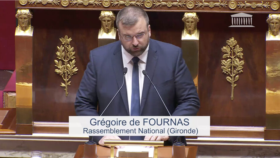 La plus lourde sanction pour Grégoire de Fournas après ses propos racistes à l’Assemblée nationale