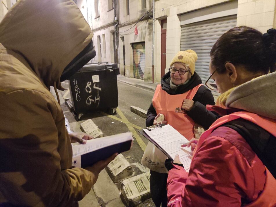 554 sans domicile fixe recensés à Bordeaux lors de la Nuit de la solidarité
