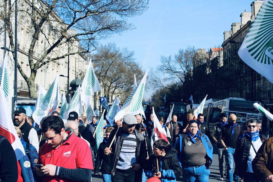 Les agriculteurs dans les rues de Bordeaux pour « sauvegarder la souveraineté alimentaire du pays »