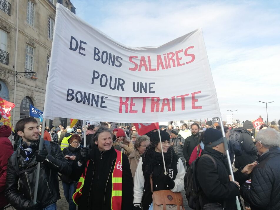 Contre la réforme des retraites, Bordeaux bat encore le pavé