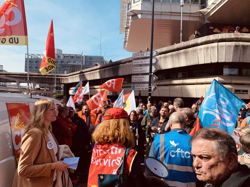Opération escargot et rassemblements ce lundi à Bordeaux, toujours contre la réforme des retraites
