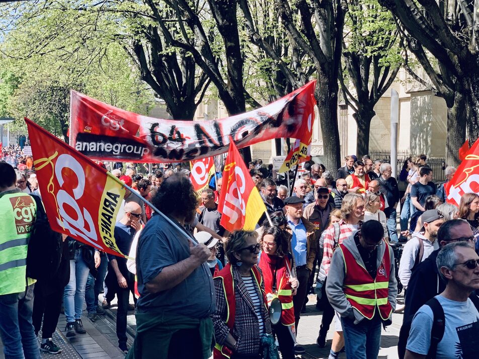 Grosse mobilisation contre la réforme des retraites à Bordeaux : « On ne lâchera rien jusqu’au retrait »