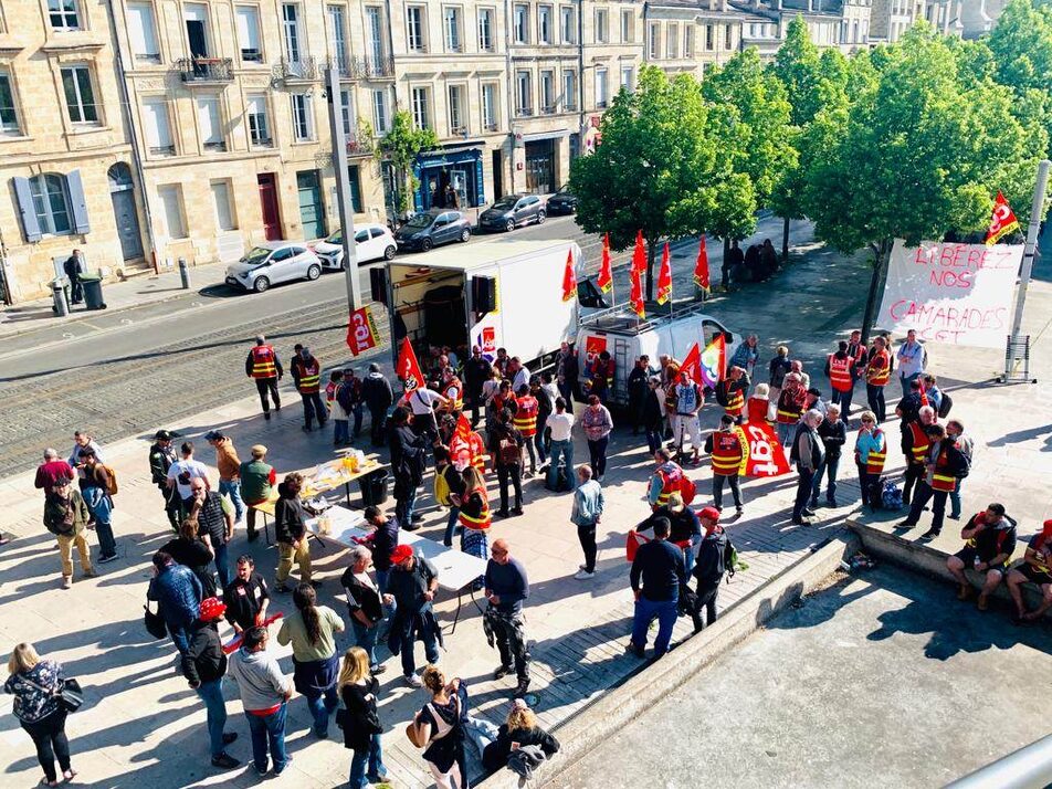 Réforme des retraites : deux syndicalistes seront jugés pour des coupures d’électricité à Bordeaux