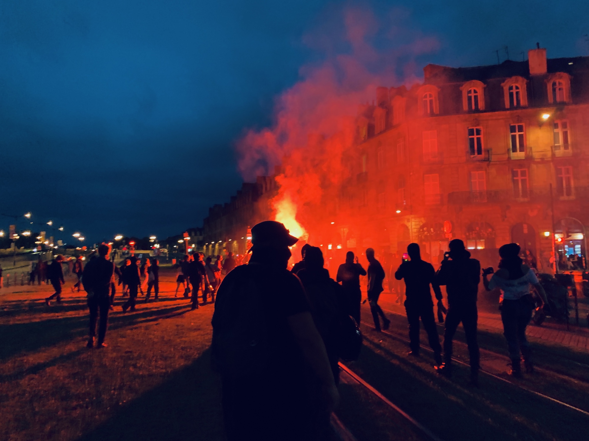 Mort de Nahel : rassemblement et colère dans les rues de Bordeaux ce vendredi soir