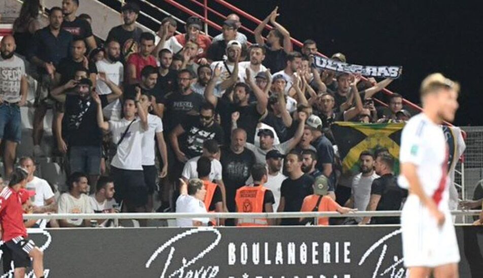 Les Ultramarines revendiquent la « dimension politique » de leur action lors du match Ajaccio-Bordeaux