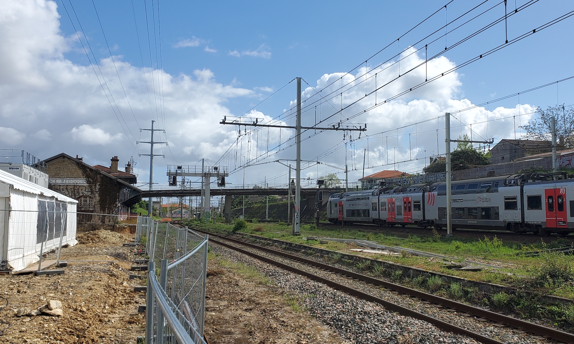La gare de Talence-Médoquine recevra les RER métropolitains en 2025