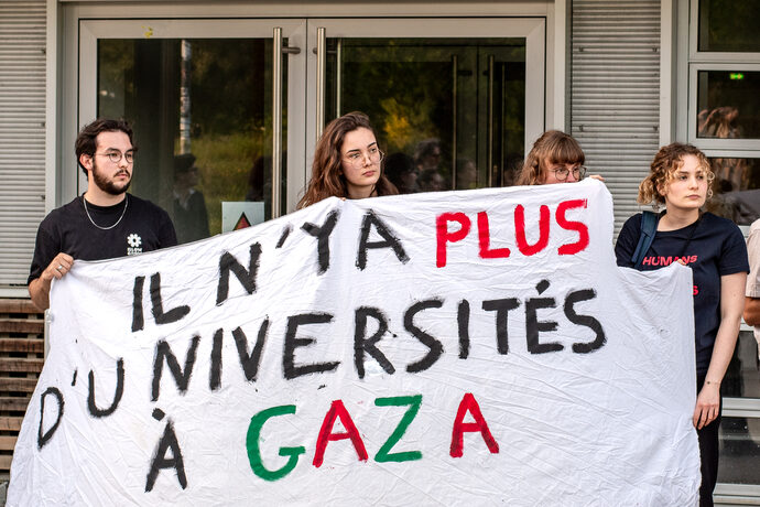 Une victoire des étudiants mobilisés pour la Palestine à Sciences Po Bordeaux