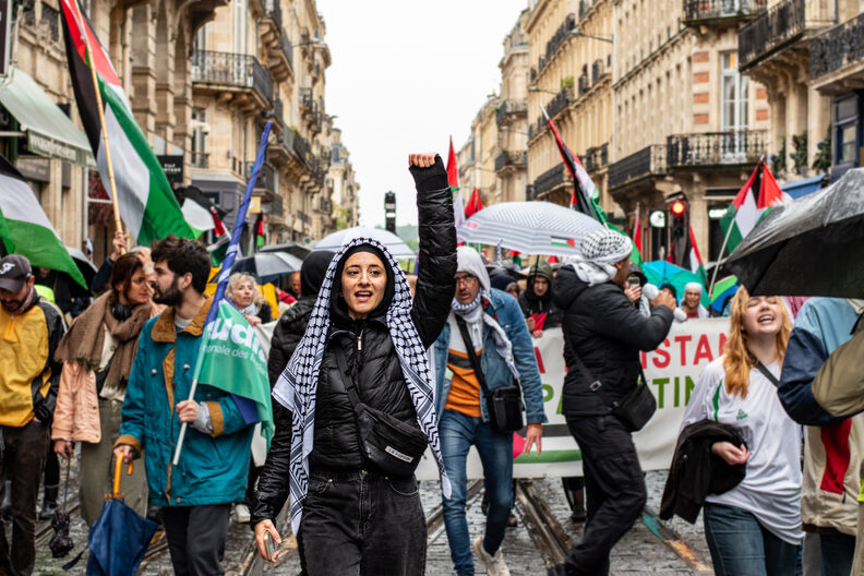 Un 1er Mai à Bordeaux pour les travailleurs et la Palestine