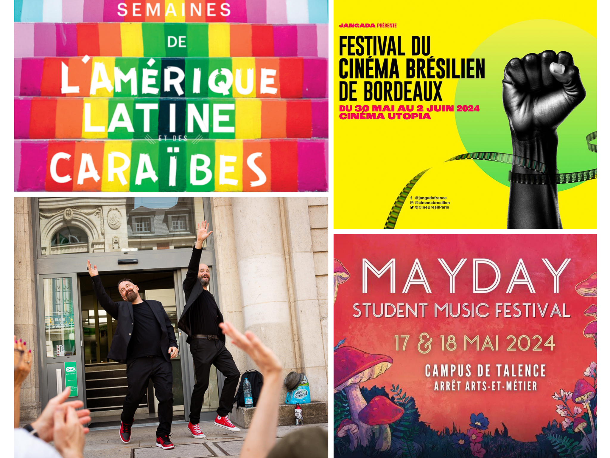 À Bordeaux et en Gironde, les festivals fleurissent pour le printemps
