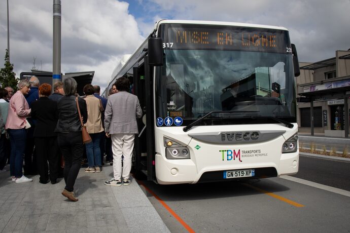 La ligne G Bordeaux – Saint-Aubin, premier bus express de la métropole enfin en piste