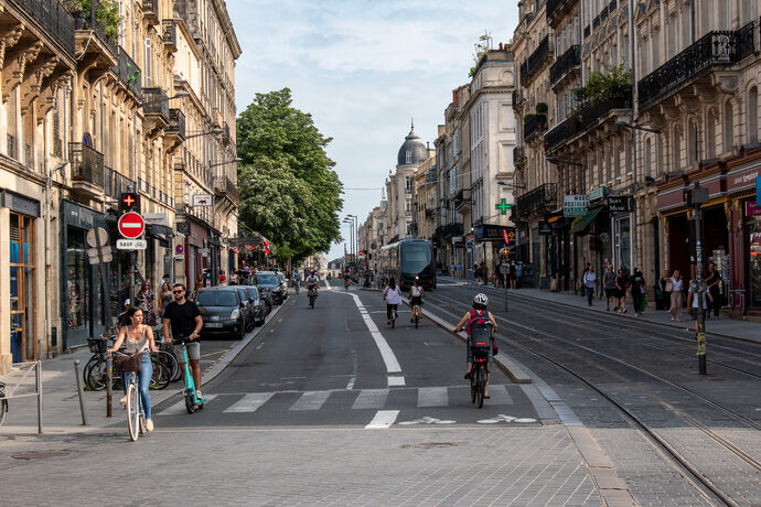 Bordeaux étend son secteur piéton dans le centre-ville 
