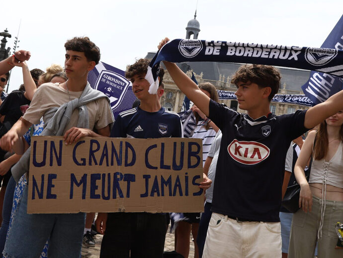 Les socios des Girondins de Bordeaux veulent participer au sauvetage du club