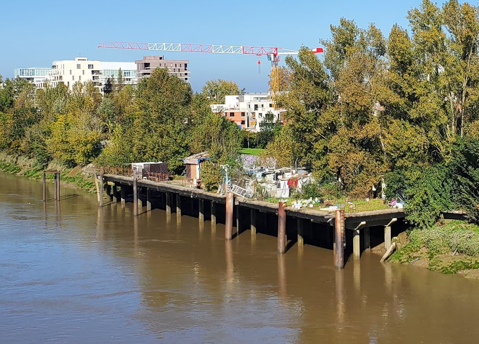 Le campement du quai Deschamps à Bordeaux finalement expulsé