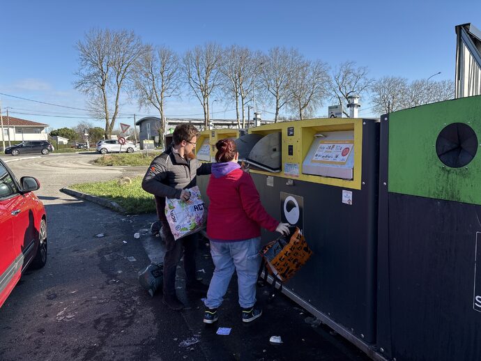 En Haute-Gironde, les bennes à ordure collectives font débat