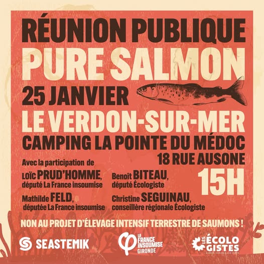 Leur réunion publique annulée au Verdon, les opposants à Pure Salmon dénoncent une pression de la mairie