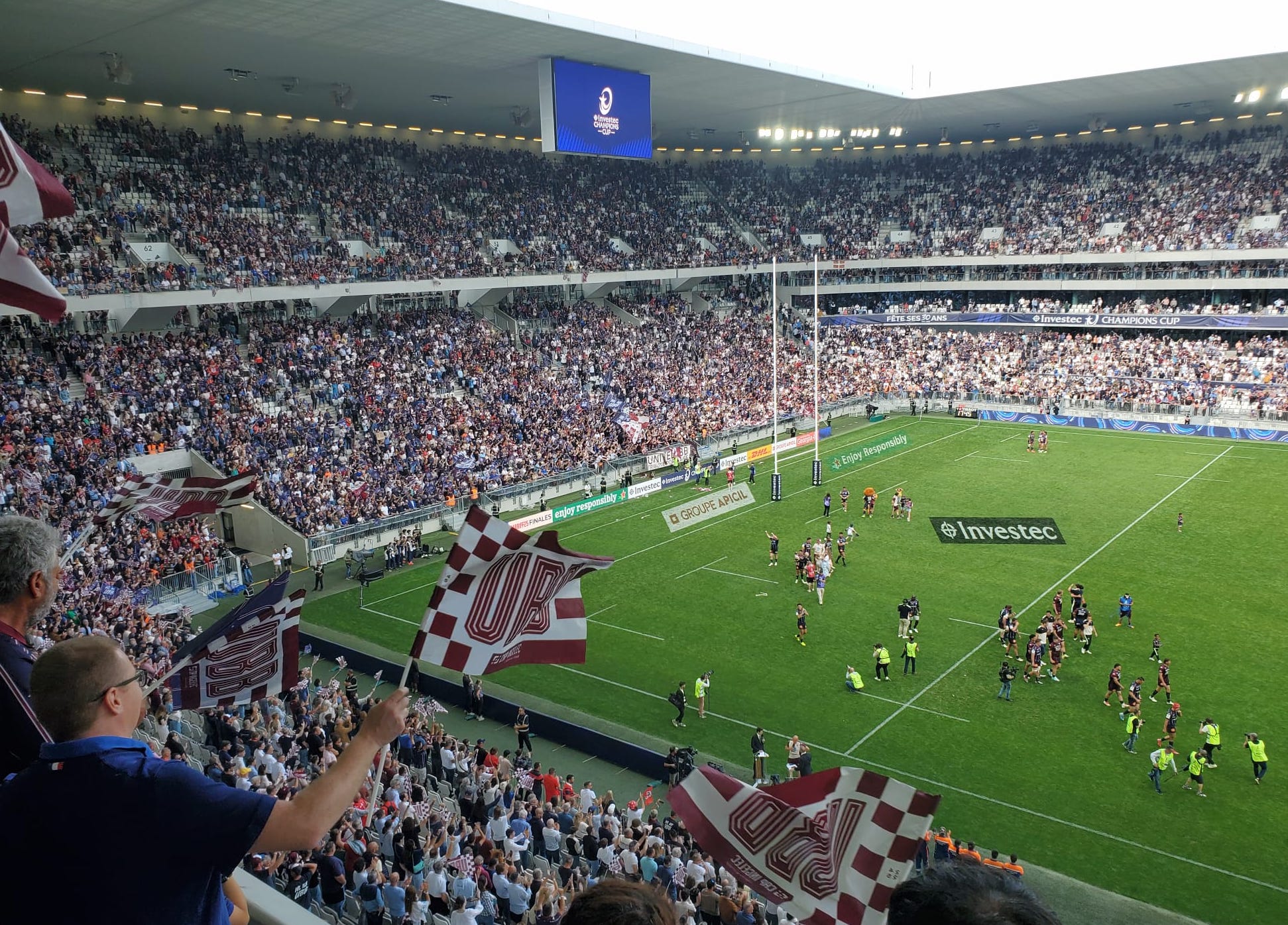 Rugby : l’UBB renverse Toulouse et se qualifie pour la première finale européenne