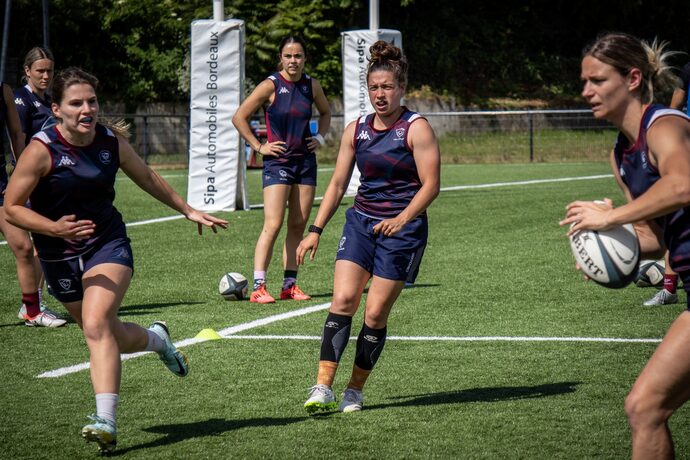 Et de trois ! Les Lionnes du Stade Bordelais au sommet du rugby féminin français