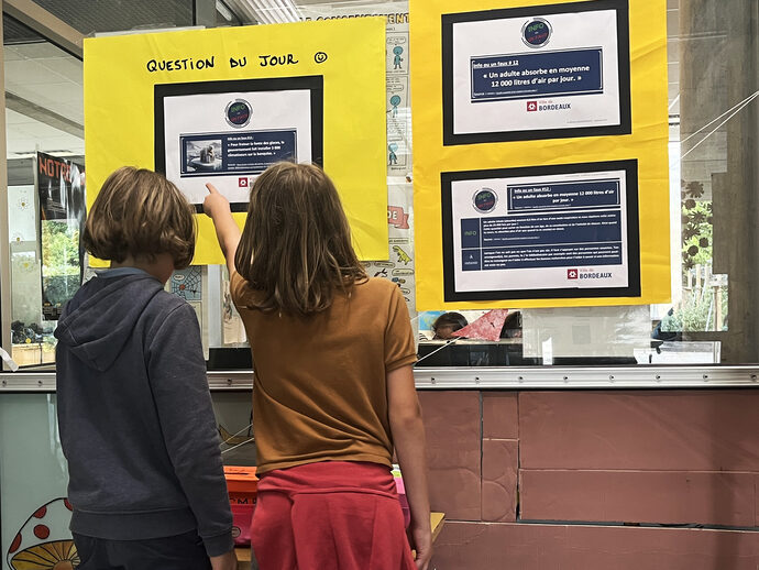 Des questions-réponses éveillent les écoliers bordelais aux pièges de la désinformation