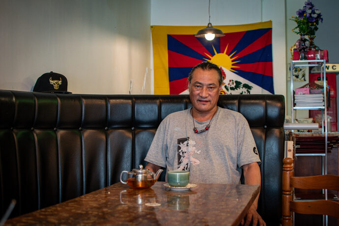En 35 ans d'exil, Yeshi Phuntsok n'a jamais pu retrouver sa terre natale, le Tibet. (SC/Rue89 Bordeaux)