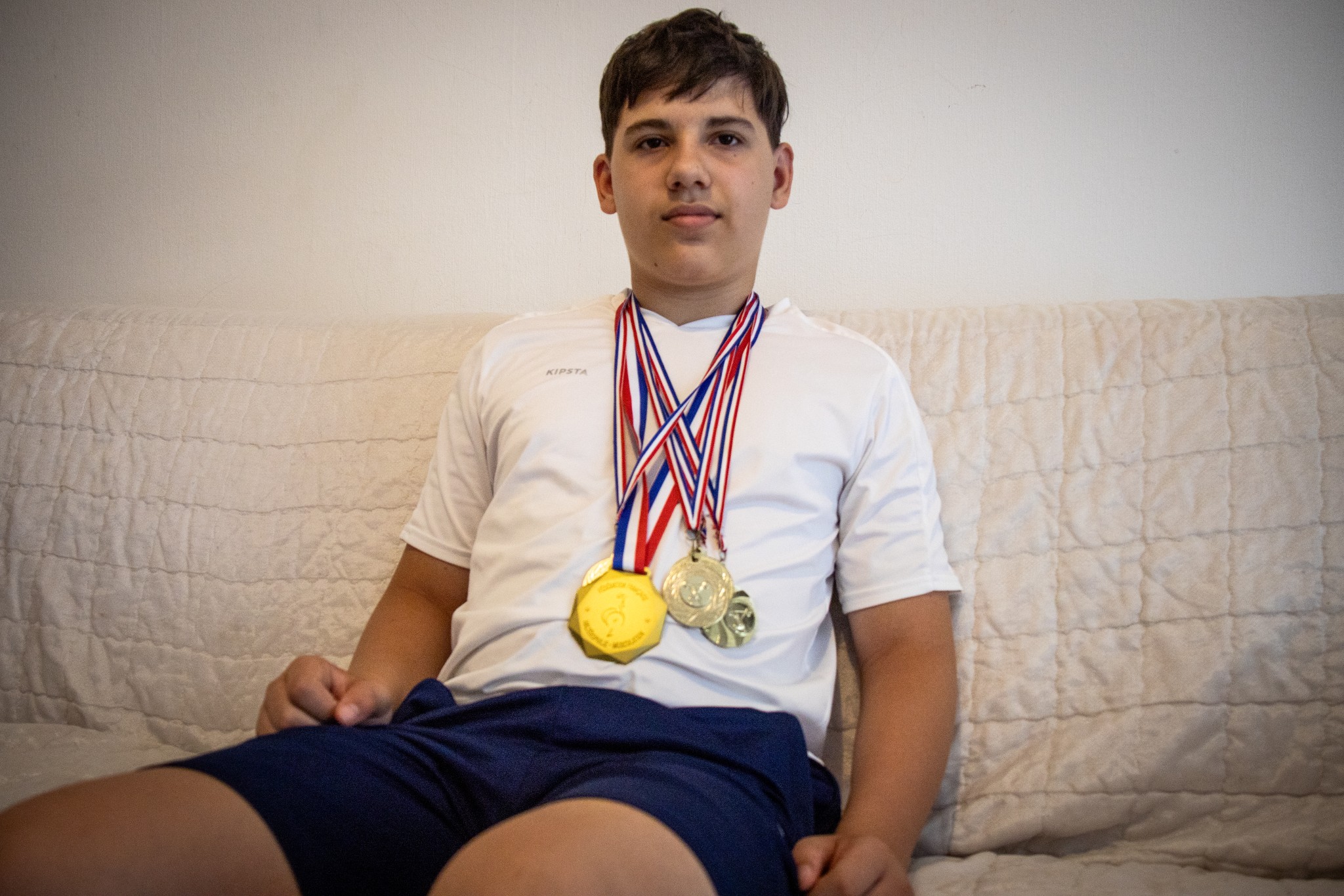 German, jeune Ukrainien champion de France d’haltérophilie, porté par le poids de l’exil