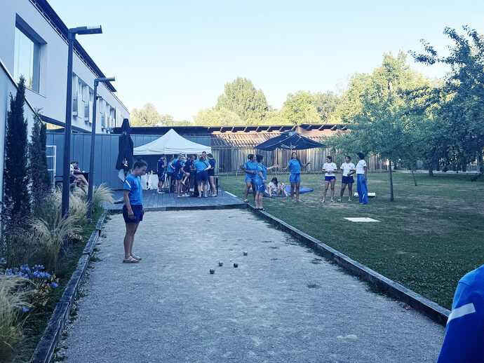 La Coupe du monde de rugby avec Morgane Bourgeois : les retrouvailles à Marcoussis