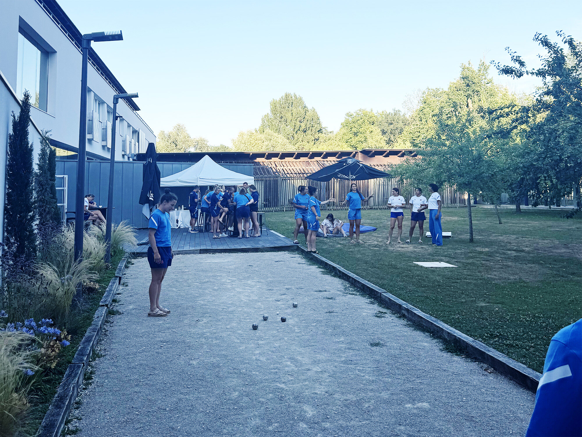 La Coupe du monde de rugby avec Morgane Bourgeois : les retrouvailles à Marcoussis