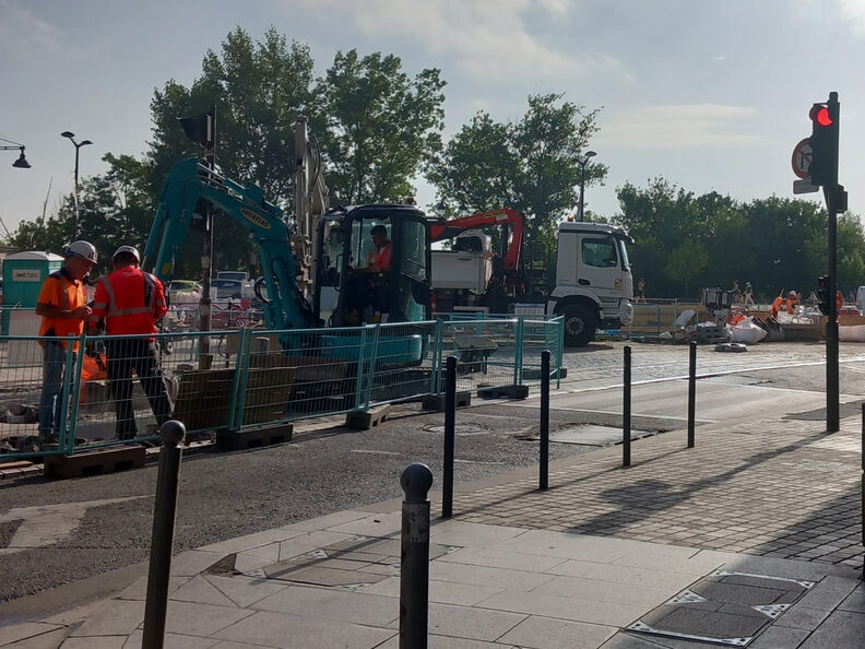Les commerçants pénalisés par les travaux du tram sur les quais finalement indemnisés ?