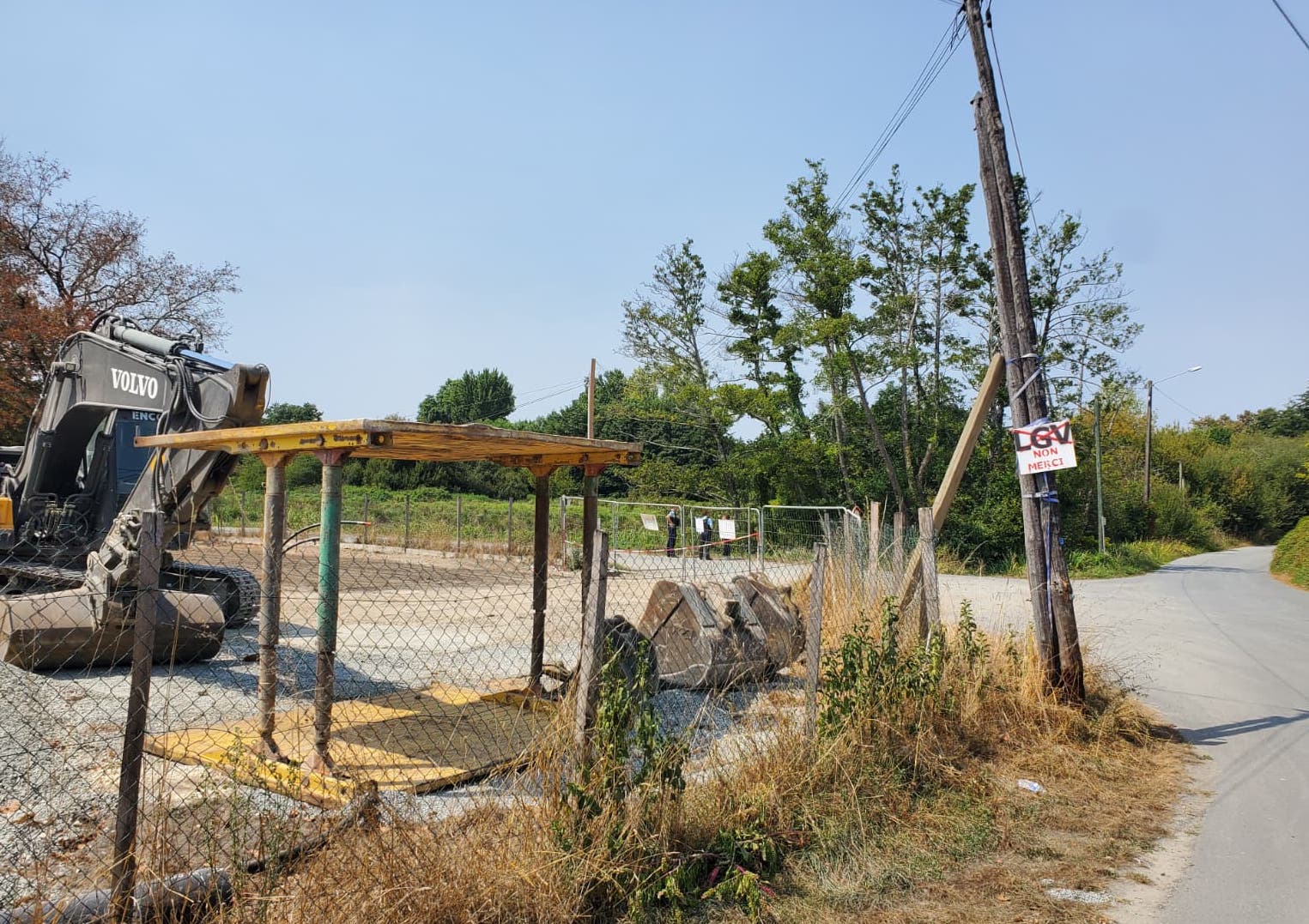 Les anti LGV dénoncent des dommages collatéraux des travaux au sud de Bordeaux