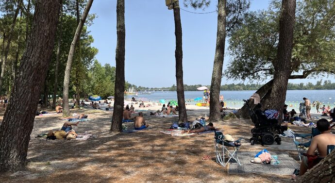 Face aux vagues de chaleur, les spots naturels de baignade entre deux eaux dans l’agglo de Bordeaux