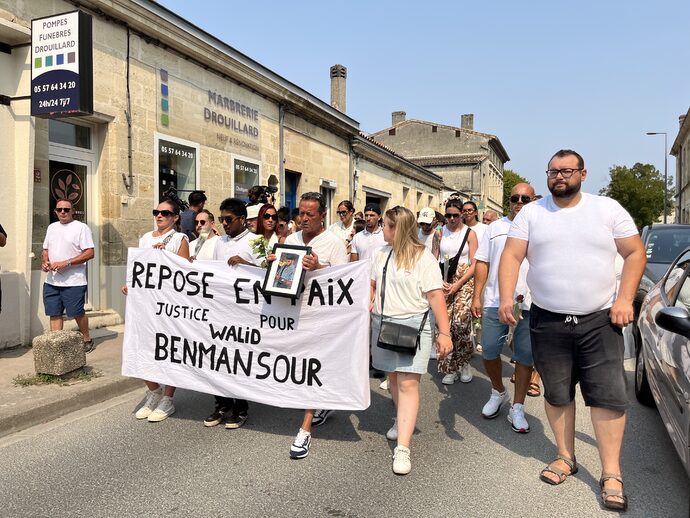 Marche blanche pour Walid Benmansour : « 0n ne comprend toujours pas comment une telle chose a pu se produire »