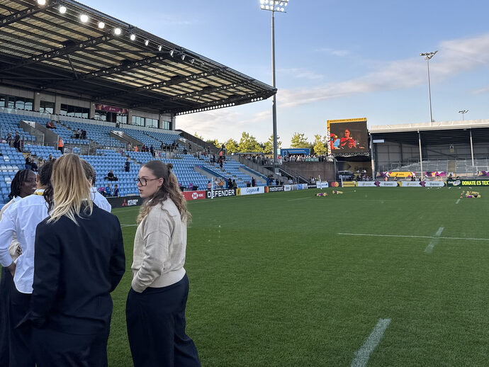 « Heureuses mais frustrées », les Bleues lancent leur Coupe du monde de rugby par une victoire