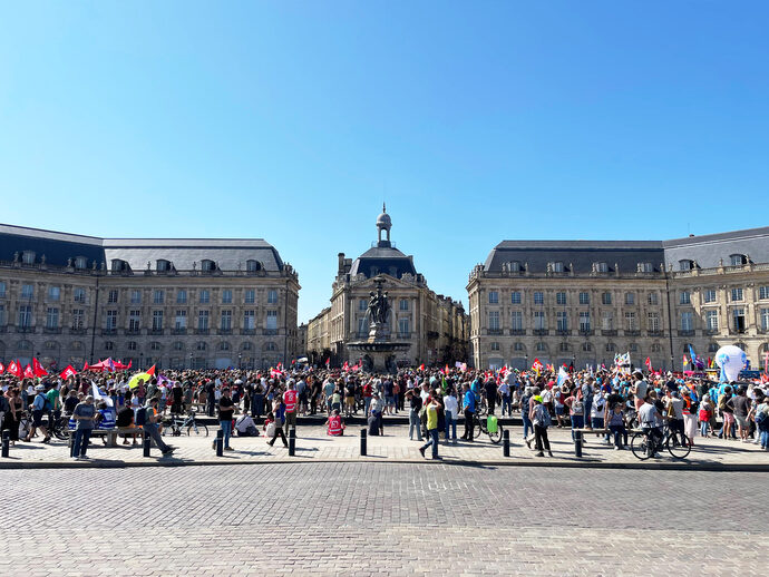 [Fil d’infos] La mobilisation du 18 septembre à Bordeaux contre l’austérité budgétaire