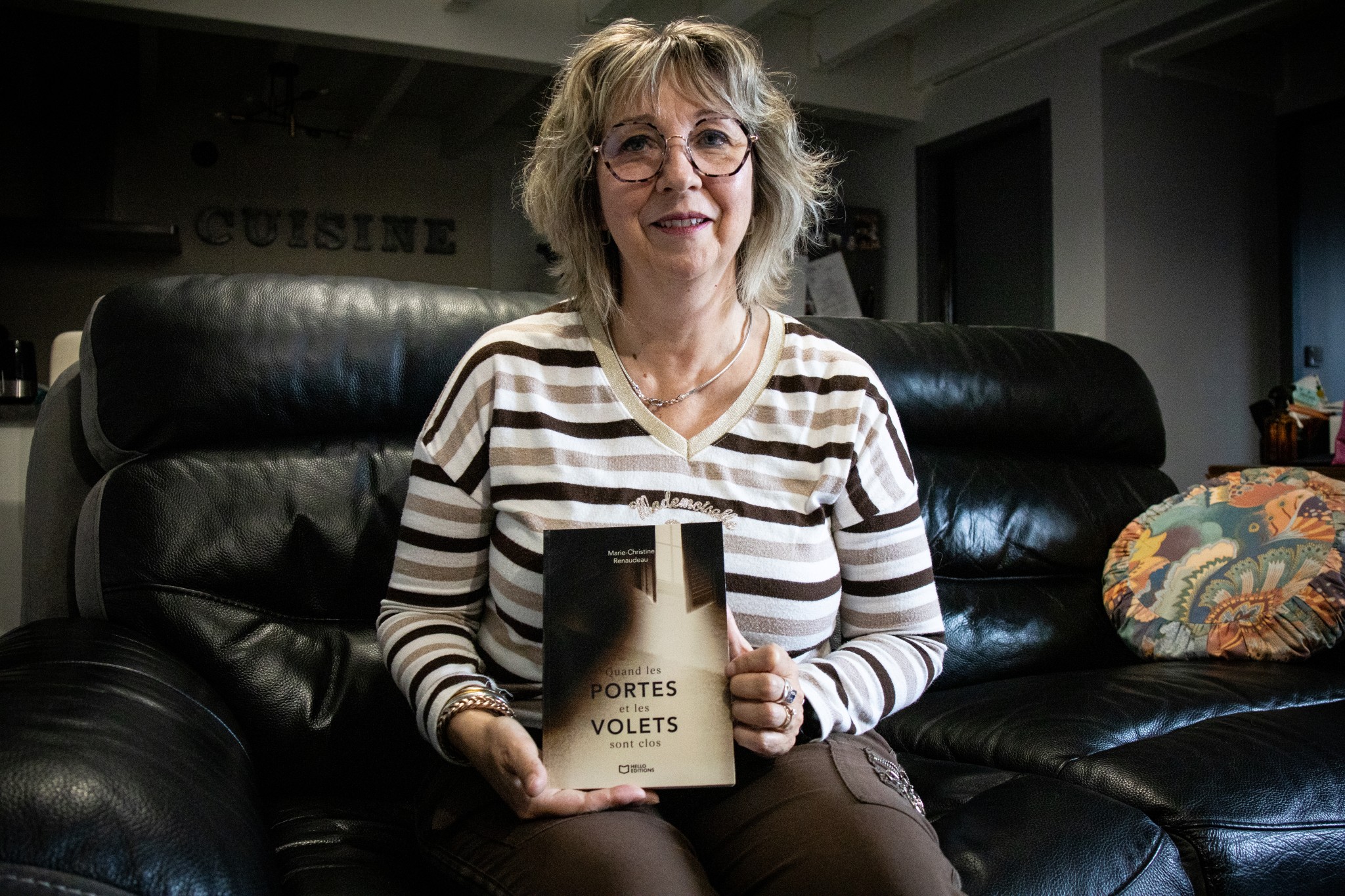 « Quand les portes et les volets sont clos » : Marie-Christine Renaudeau livre un récit bouleversant des violences conjugales dont elle a été victime