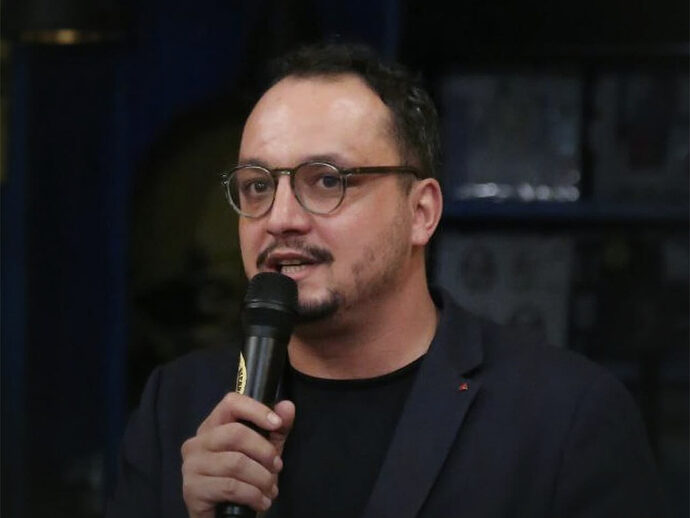 Nordine Raymond, candidat de La France insoumise à la mairie de Bordeaux
