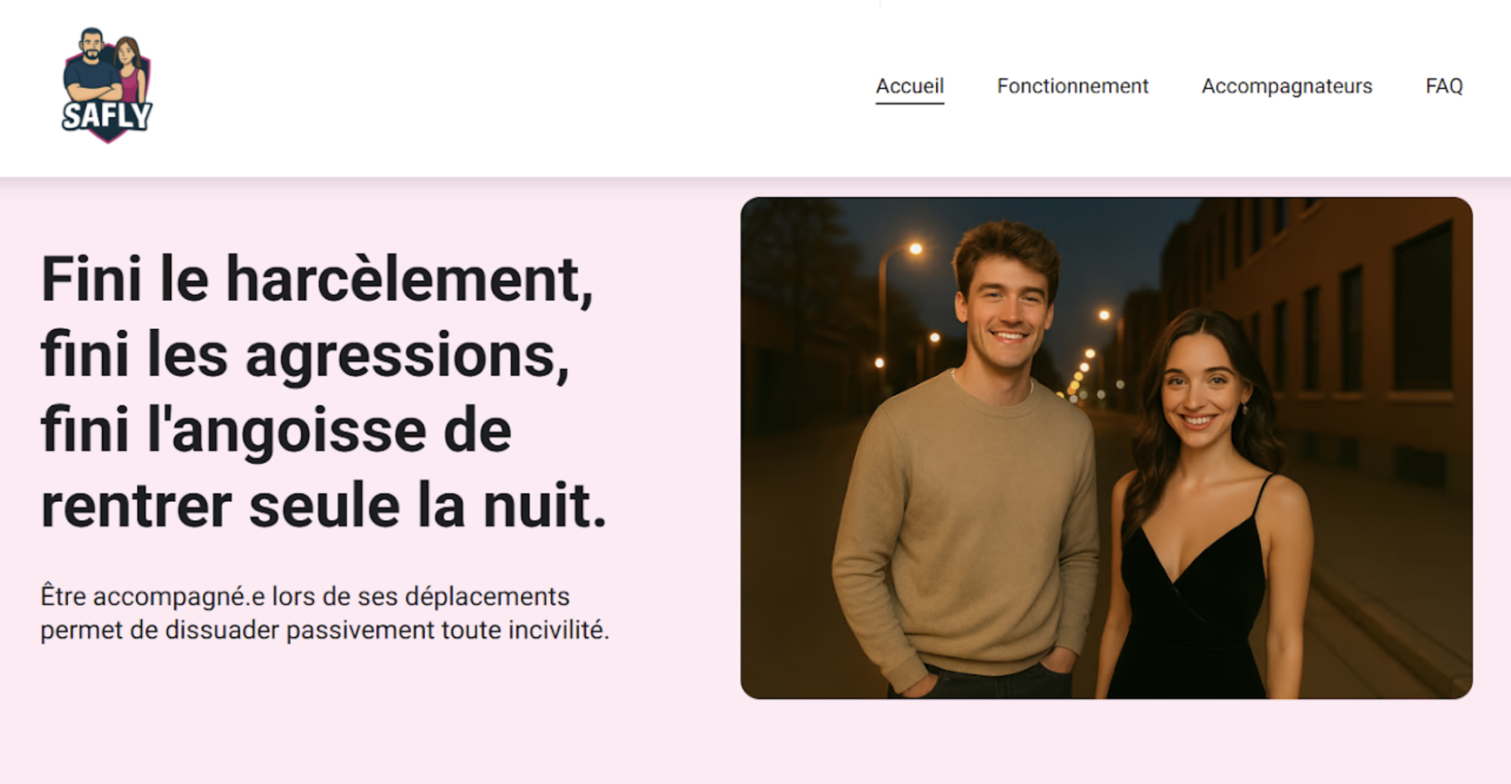 Safly, l’appli bordelaise prête à exploiter la peur du harcèlement de rue