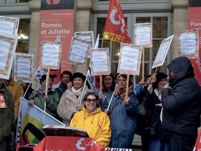 Les syndicats sont toujours mobilisés pour la justice sociale et fiscale (DR)