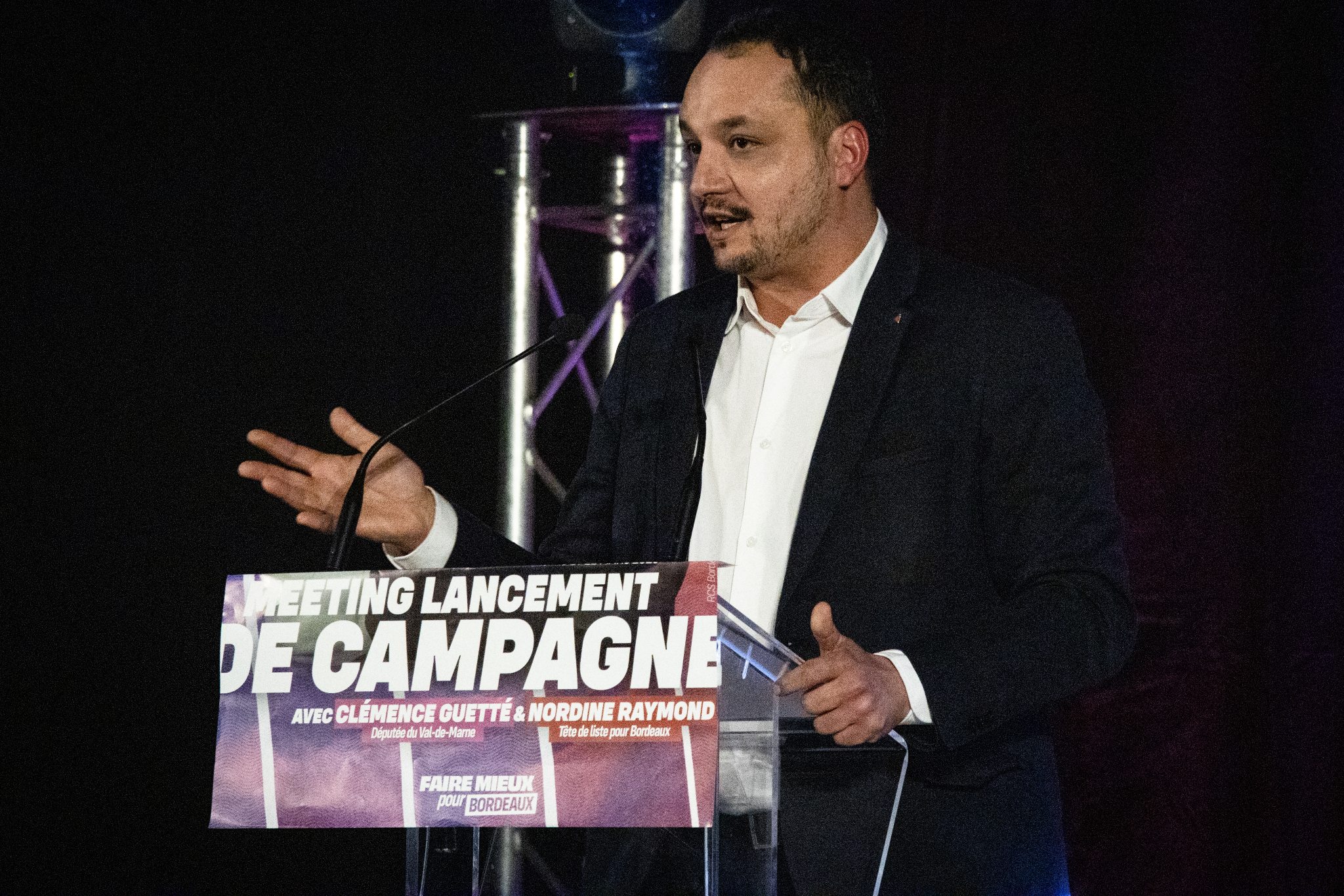 Municipales 2026 : soutenu par des cadres insoumis, Nordine Raymond promet à Bordeaux une ville « abordable »