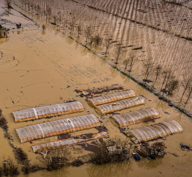 « Recommencer à zéro », une cagnotte pour un maraîcher bio de Gironde sinistré par les inondations