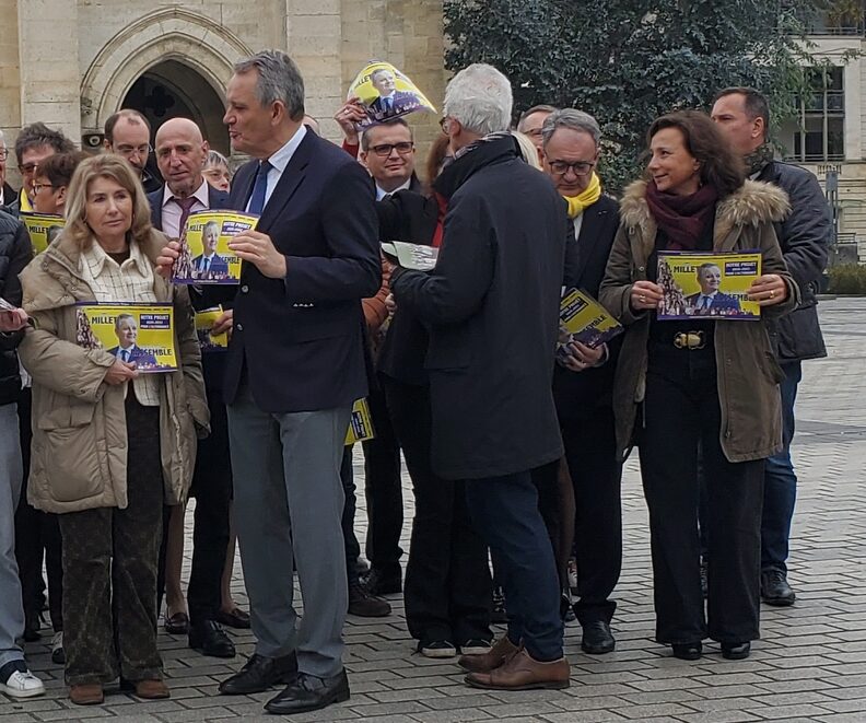 Un ex cadre de Reconquête, le parti de Zemmour, sur la liste de droite de Thierry Millet à Mérignac