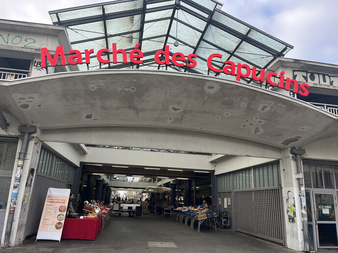 L&rsquo;avenir du marché des Capucins dans la course à la mairie de Bordeaux